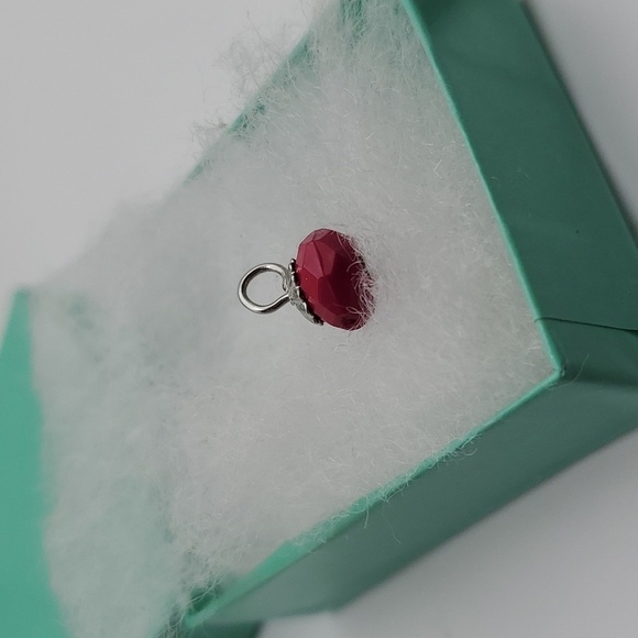 Indian bride crimson drop charm - Picture 2 of 2